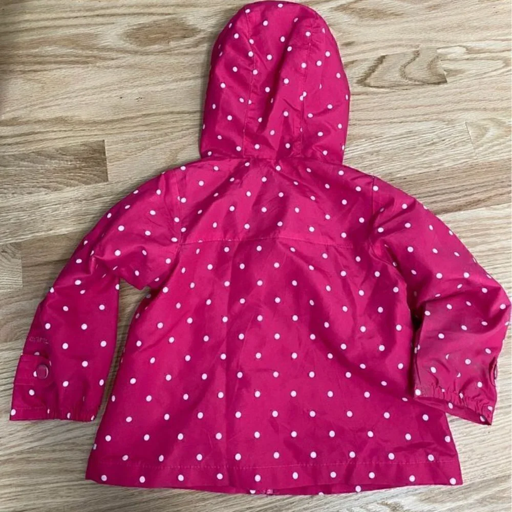Carter’s Polka Dot Windbreaker Jacket Sz 24 Months